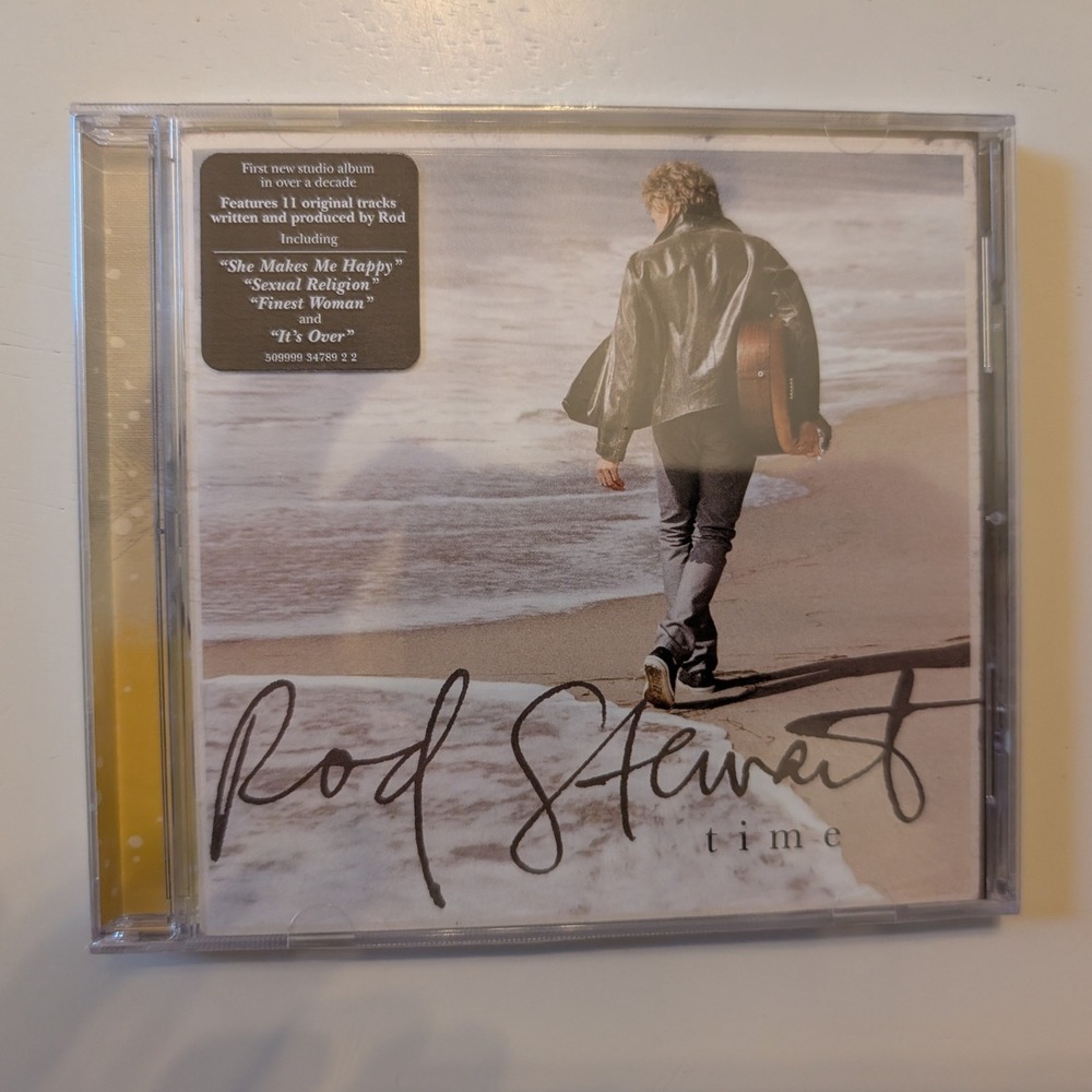 Rod Stewart Time CD Album‎ Music Rock Pop Capitol Records